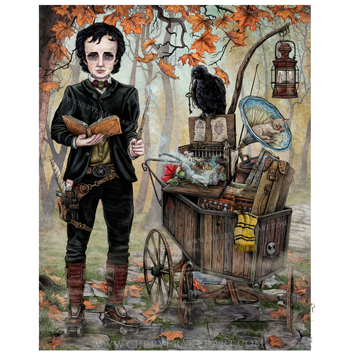 Baker - Magical School Series: Edgar Allen Poe Goes To A Magical School