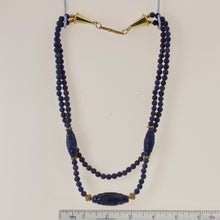 Load image into Gallery viewer, Dolan &amp; Fuller - Necklace Cobalt-Gold