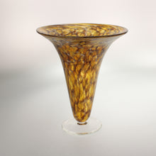 Load image into Gallery viewer, Carter- Flare Vase Yellow and Brown