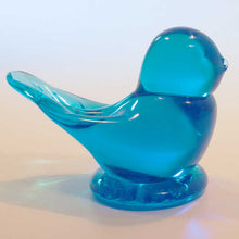 Load image into Gallery viewer, Blue bird of happiness glass