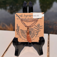 Load image into Gallery viewer, Roberts-Biely -Small Copper Maple Seed Necklace 18" total