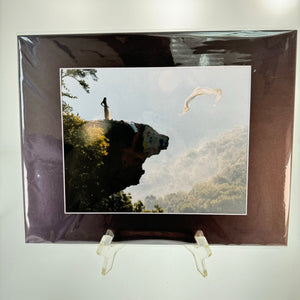 Byram - Matted Photographic Print, 11x14 Hawksbill Crag