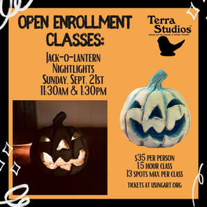 Open Enrollment Class: Jack-O-Lantern Nightlight