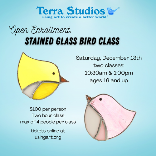 Open Enrollment class: Stained Glass Bird