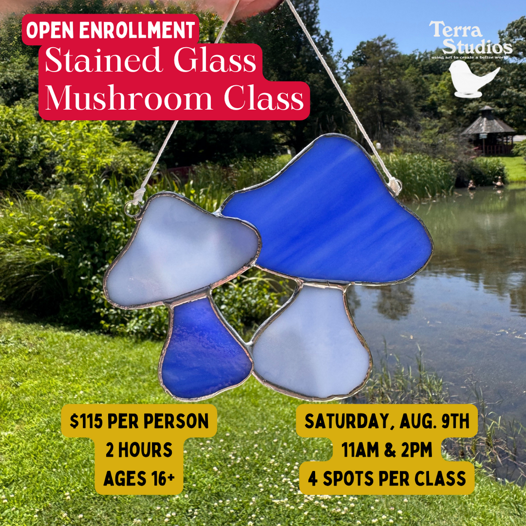 Open Enrollment Class: Stained Glass Mushroom