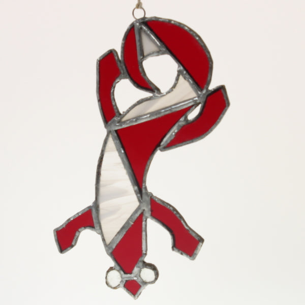Bohn - Salamander Ornament Ruby Red