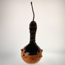Load image into Gallery viewer, Vasquez - Carved Gourd Natural And Black