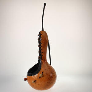 Vasquez - Carved Gourd Natural And Black