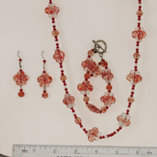 Load image into Gallery viewer, Belcher - Necklace Set Red-Coral