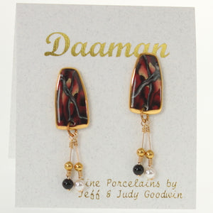 Goodwin - Kilt Tadpole Earrings
