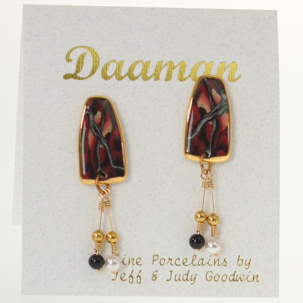 Goodwin - Kilt Tadpole Earrings