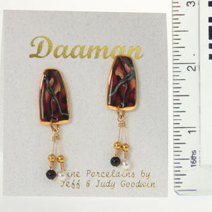 Goodwin - Kilt Tadpole Earrings