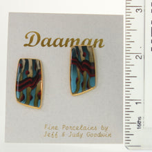 Load image into Gallery viewer, Goodwin - Rainforest Post Earrings
