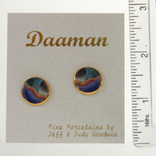 Load image into Gallery viewer, Goodwin - Rocky Path Button Earrings
