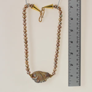 Dolan & Fuller - Necklace Irridized Copper