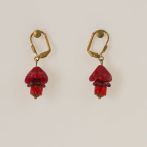 Dolan & Fuller - Earrings Ruby Red