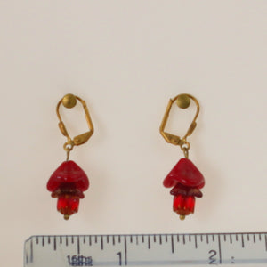 Dolan & Fuller - Earrings Ruby Red