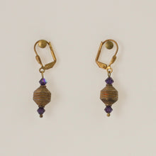 Load image into Gallery viewer, Dolan &amp; Fuller - Earrings Gold-Lavender
