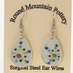 Munson - Earrings Blue Confetti