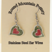 Load image into Gallery viewer, Munson - Earrings Olive-Red