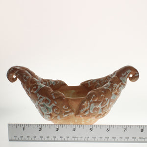 Miller - Bowl With Horns Earth Tones