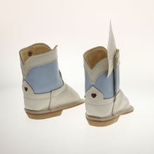 Load image into Gallery viewer, Mckee - Ittybittyboots White/Blue