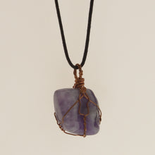 Load image into Gallery viewer, Chard-Stone Necklace-Amethyst