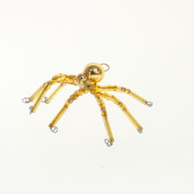 Load image into Gallery viewer, Red Star - Christmas Spider Gold