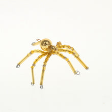 Load image into Gallery viewer, Red Star - Christmas Spider Gold