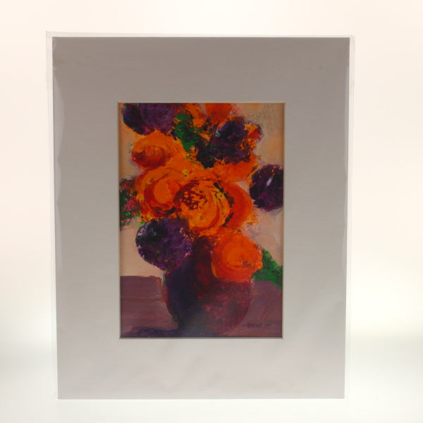 Stinebaugh - Acrylic Flower Painting Multicolor