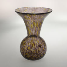Load image into Gallery viewer, Carter- Bulb Vase Amethyst and Yellow
