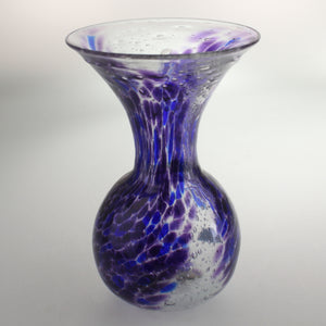 Carter- Bulb Vase Bubble Blue and Purple