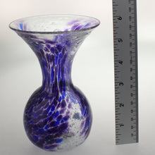 Load image into Gallery viewer, Carter- Bulb Vase Bubble Blue and Purple