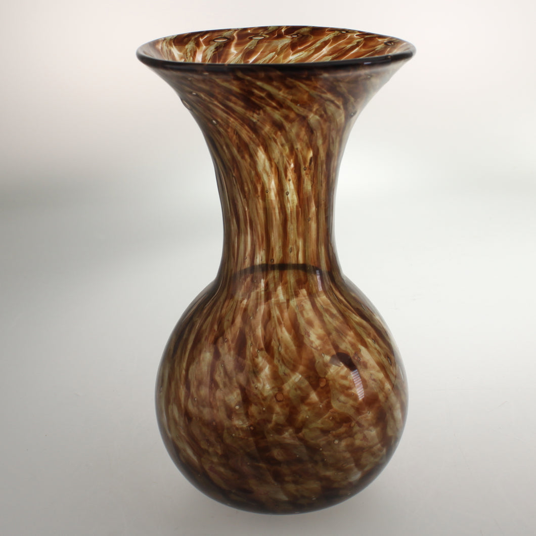 Carter - Bulb Vase Sparkle Brown