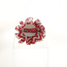 Load image into Gallery viewer, Kunz - Hair Bow Red and white