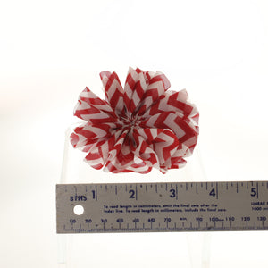 Kunz - Hair Bow Red and white