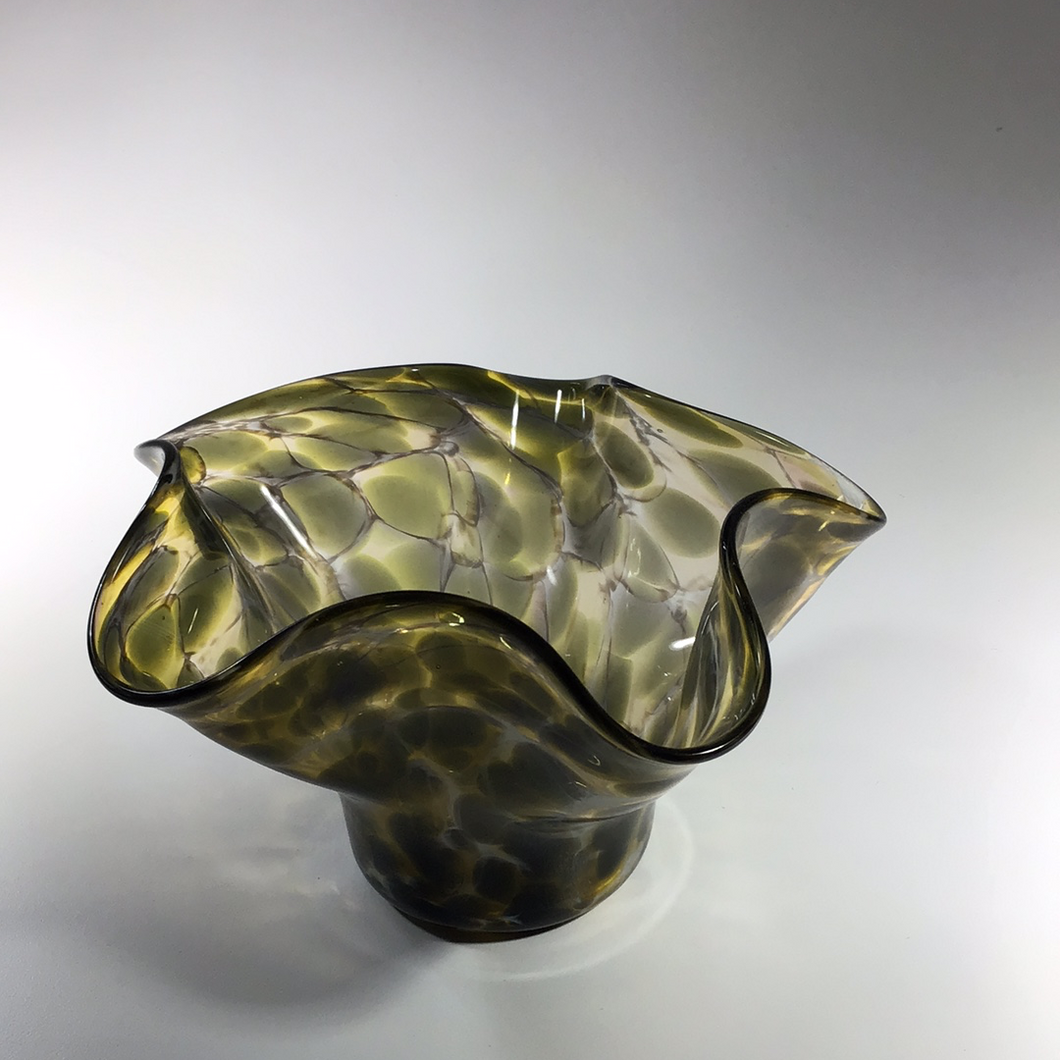 Carter- Gray and Yellow Candy Dish